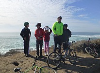 Biking trip along the coast.