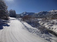 Snow had finally come and cross-country skiing ceased to feel like jogging.