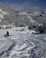 It snowed on Kirkwood and it looked groovy.