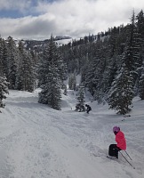 We transitioned from summer back into deep winter and two feet of powder.