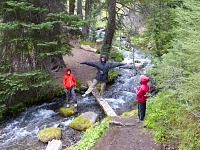 A walk along Annie Creek: mother as role model.