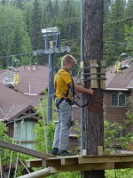 No, Tom hasn't started fixing ski lifts.