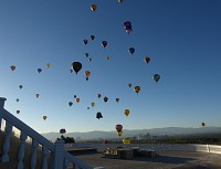 A view to the launch field.