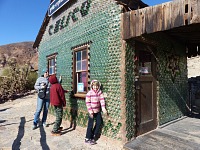 We checked on our favorite spots - like this house built from bottles.