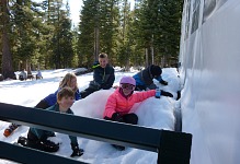 Lots of our friends came to Northstar.