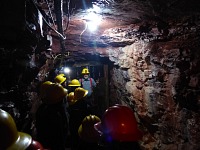 Touring the Bachelor - Syracuse silver mine.