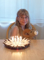 Her eleventh birthday, necessarily with Sierra.