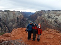 Family at the Observation Point.