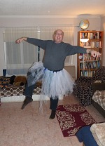 Daddy had finally got a tutu!