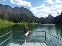 Wind River Lake, Wyoming.