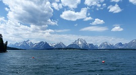 Jackson Lake, Wyoming.