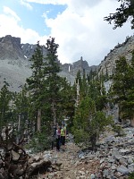 A storm is gathering. Wheeler Peak, Nevada.