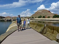 Horké prameny v Thermopolis, Wyoming.