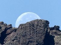 Moon over Kirkwood.