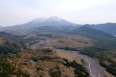 Mt. St. Helens and Touttle River.