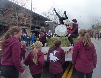 They've shown their numbers throughout the parade.