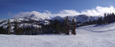 Caples Crest — je šílená zima.