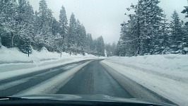 Road after a storm.