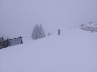 Visibility was sometimes spotty at Kirkwood.