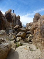 One of many canyon passages in Alabama Hills.