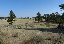 Vedauwoo plateau contains lots of dirt roads.