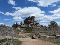 Vedauwoo looks like a stage backdrop.