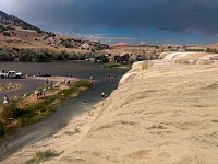 Popular baths at Big Horn River.