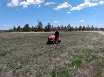 At least Bryan fixed our mower.