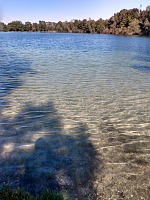 On my vacation I enjoyed swimming in a lake...