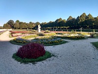 Schloss Schleißheim: baroque gardens Versailles style.