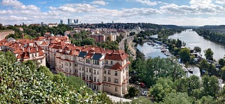 Návštěva Prahy se točila kolem řeky Vltavy.