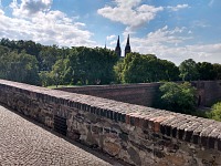 Vyšehrad park.