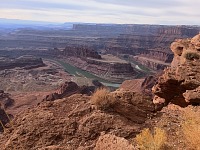 We did not begrudge lack of snow on our long trip to Moab, UT.