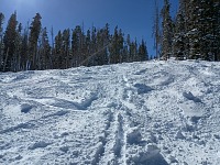 Ski slope at Snowy Range.