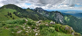 Benediktenwand - tam jsme nešli, neb bychom byli bývali nedošli.