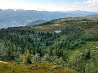 View from Grebbeløypa to the west