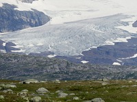This glacier is called Hardangerjøkulen