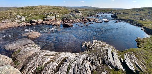 Hardangervidda: downstream Skulevikåna