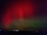 Jedinou polární událostí byla polární záře.