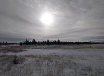 A few inches of snow fell down even in our plains.
