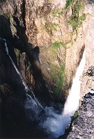 Dvojitý vodopád Vøringsfoss